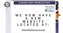 Desktop Screenshot of alamancegop.org
